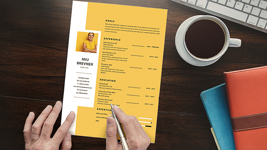 Create a professional resume | Руководства по Adobe InDesign